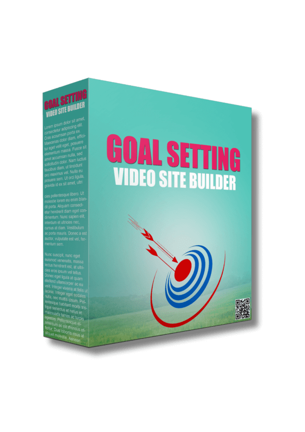 Goal Setting Video Site Builder Software: Build a 7-Figure Video Website in 120 Seconds