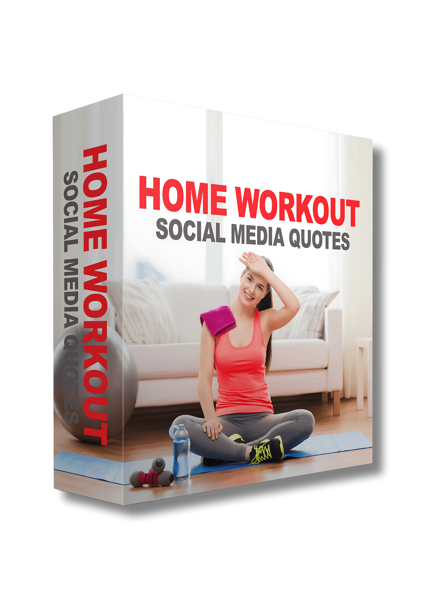 Home Workout Fitness Social Quotes Images: 7-Figure Influencer’s Secret (600+ Pre-Made Designs)